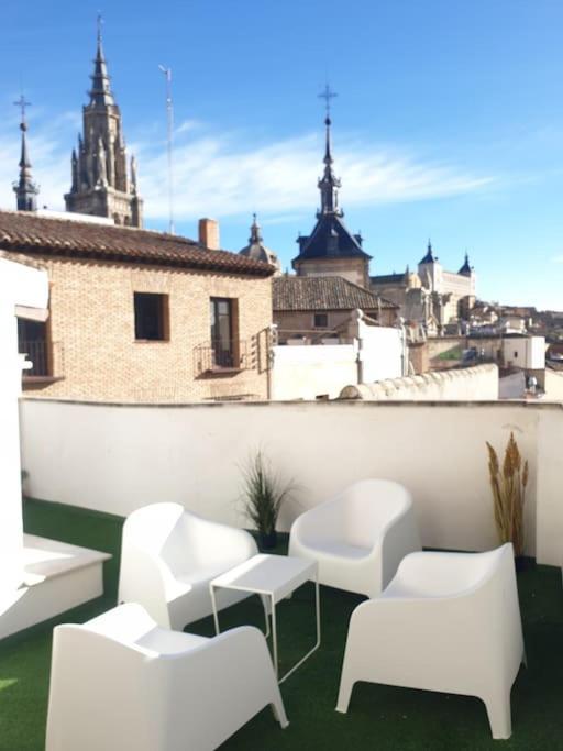 Atico En Toledo Con Terraza Apartment Exterior foto